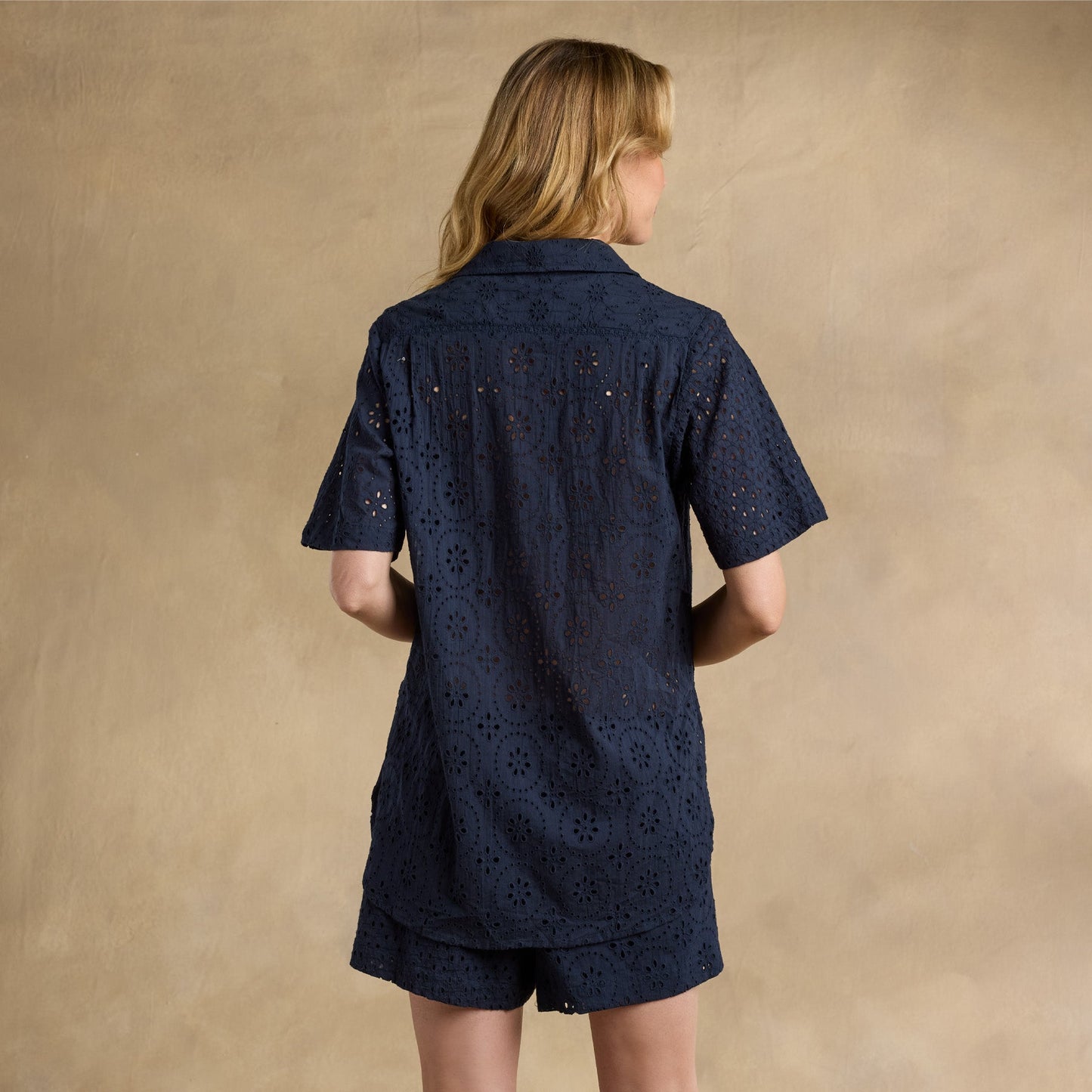 Tabitha Eyelet Shirt, Petite