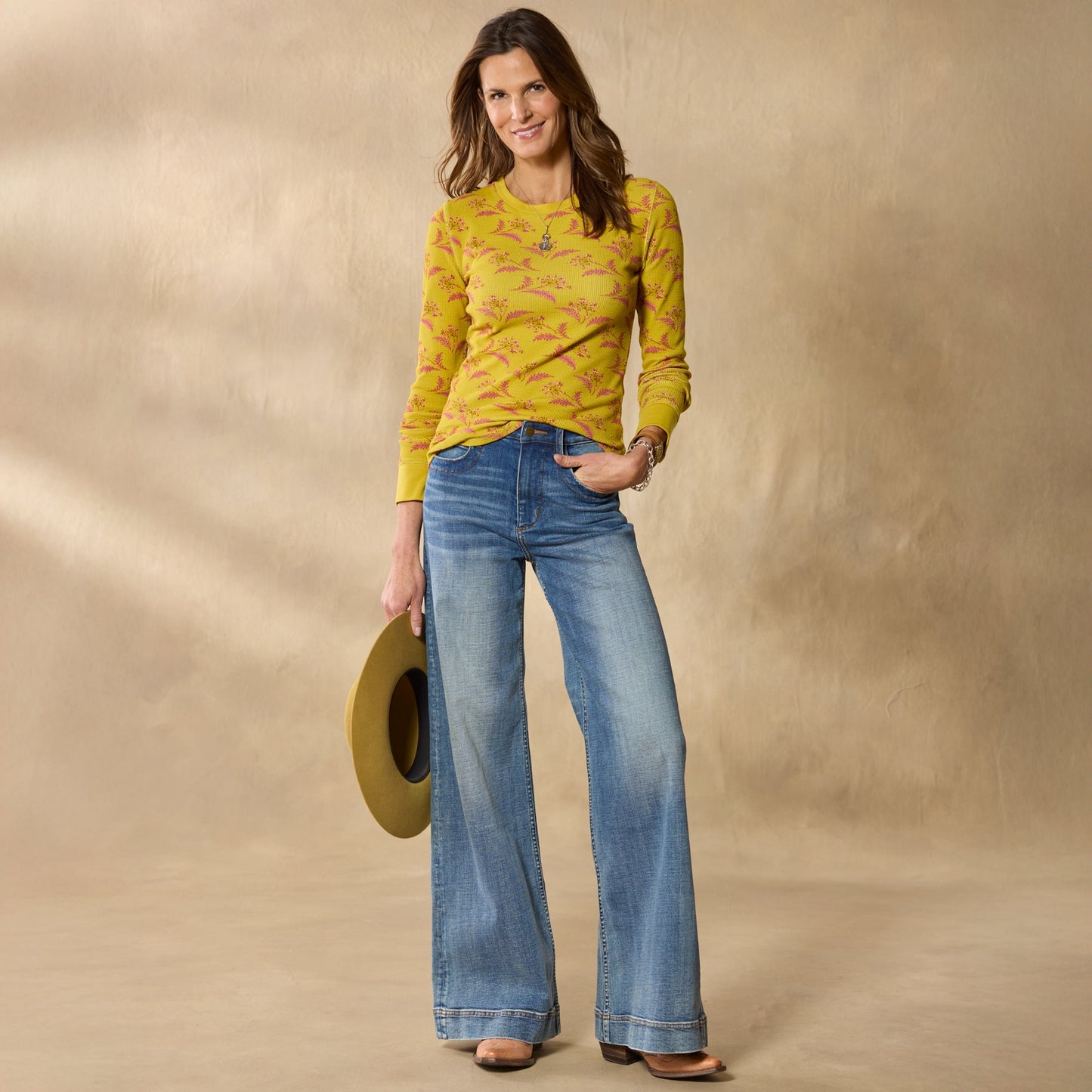 Sausalito 3/4 Sleeve Thermal, Petite