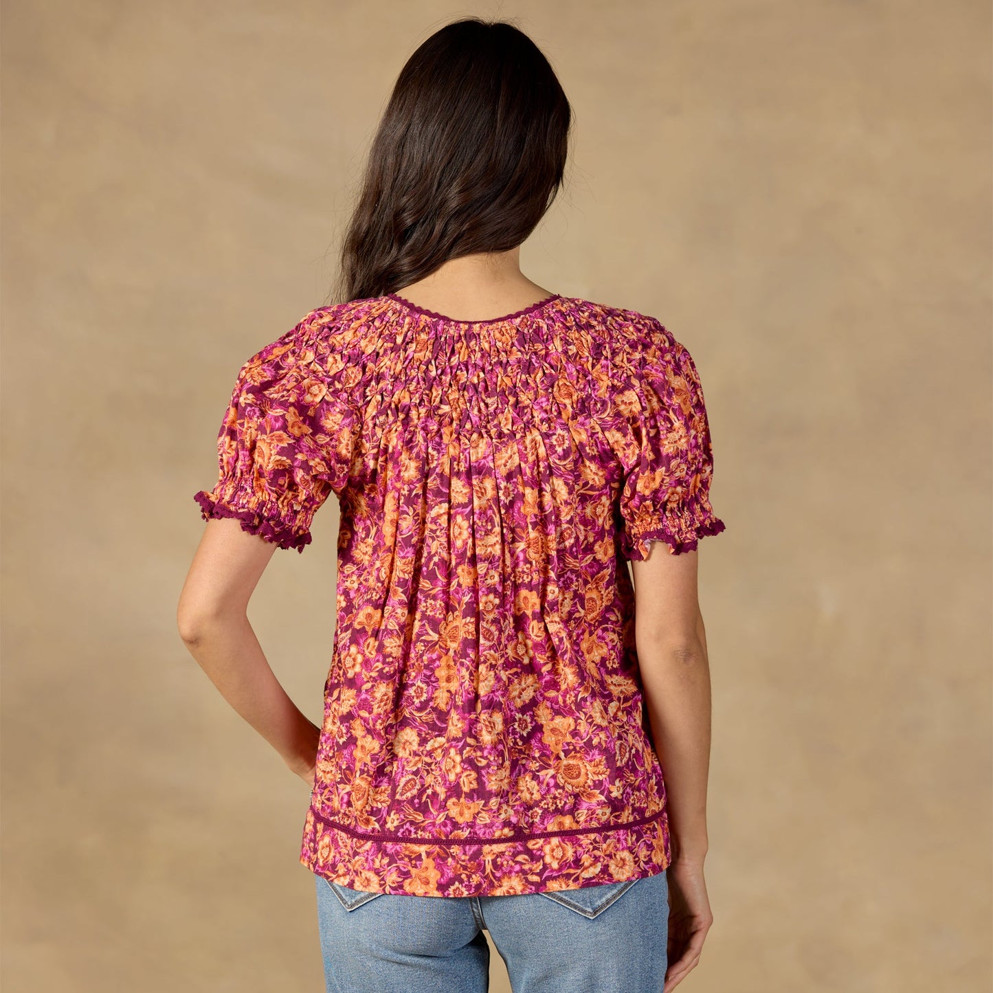 Lodi Printed Top, Petite