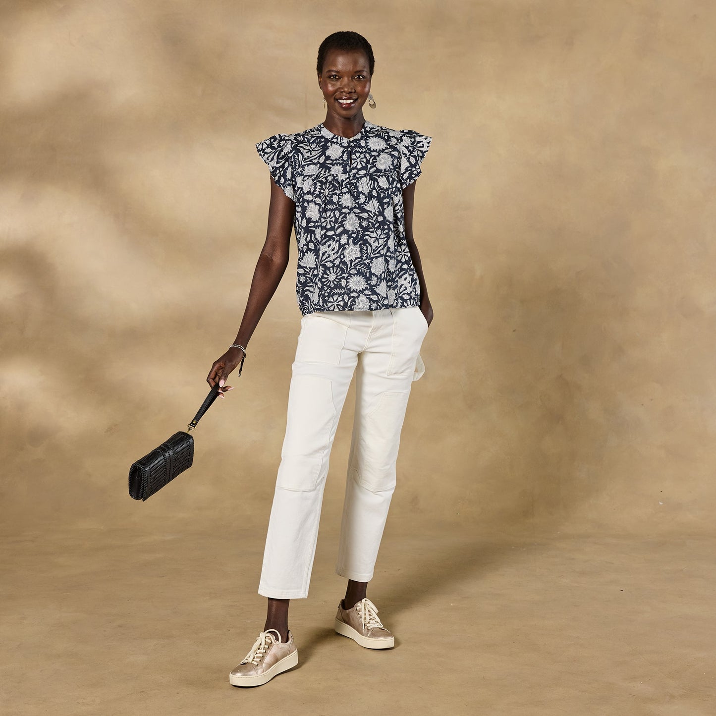 Magnolia Floral Top