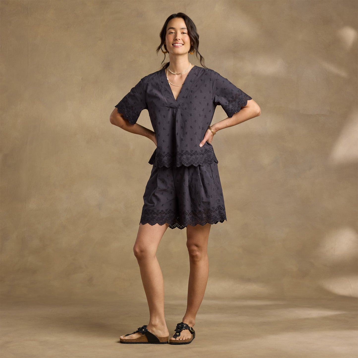 Tara Eyelet Top