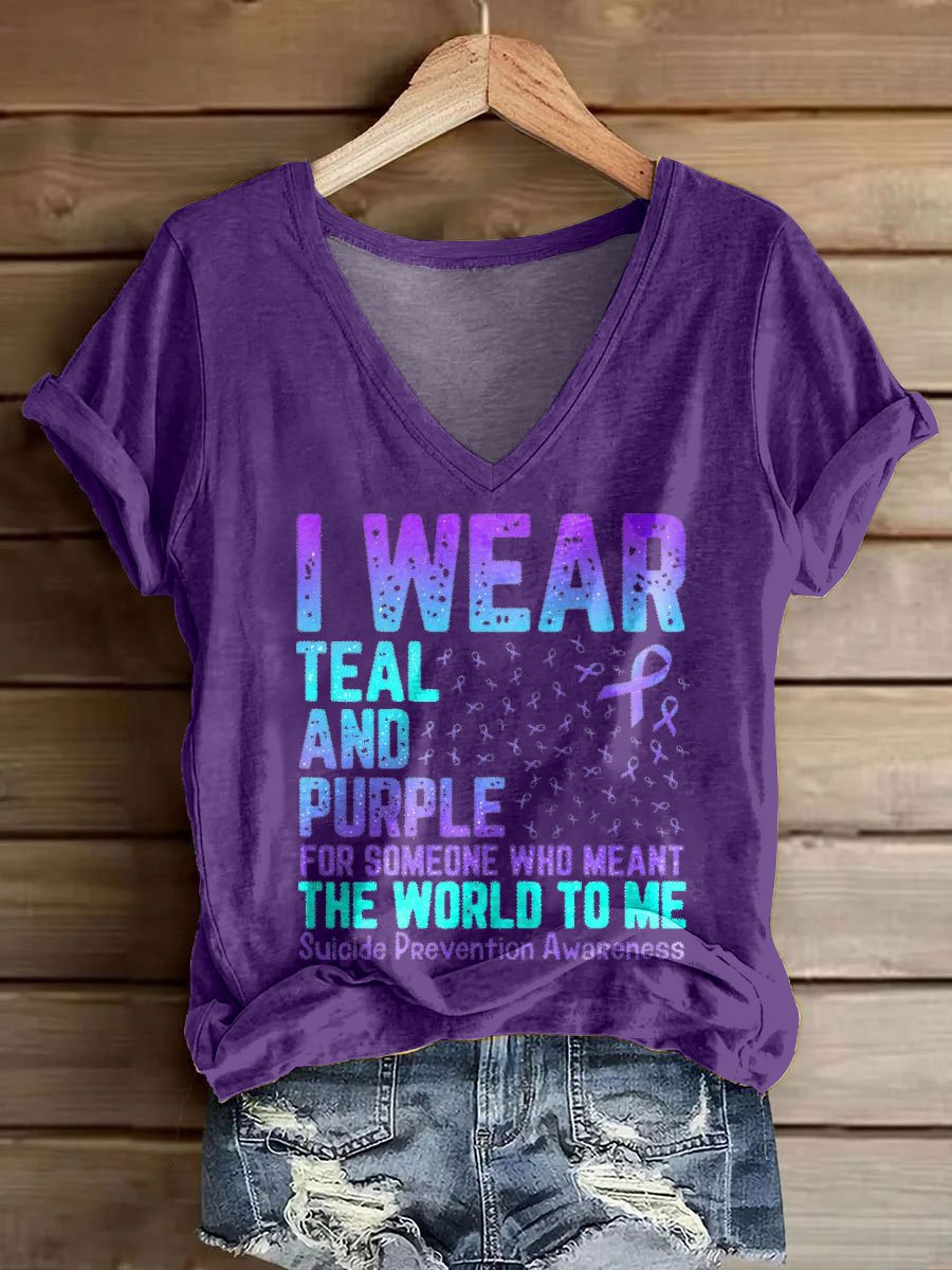 Women's Mental Health Print T-Shirt