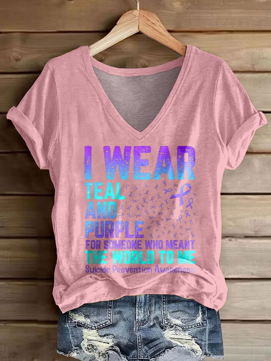 Women's Mental Health Print T-Shirt