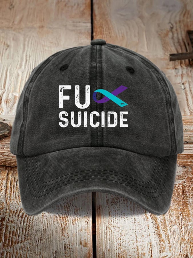 Unisex Suicide Awareness Baseball Cap