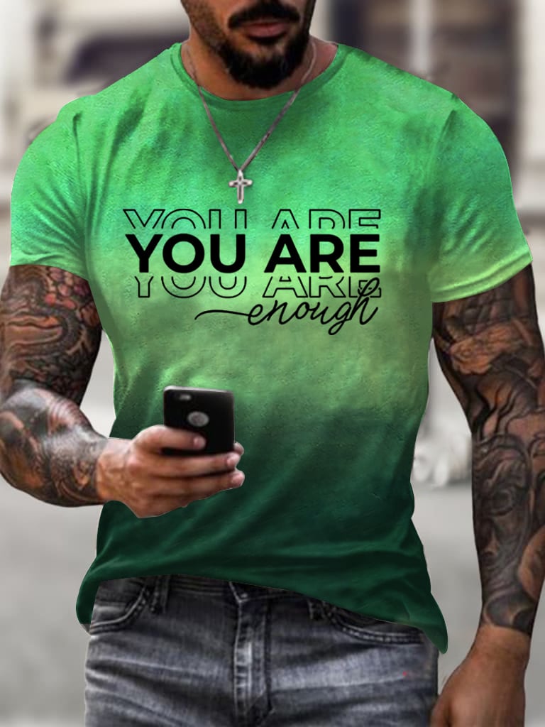 Men's Dear Person Behind Me Print T-Shirt