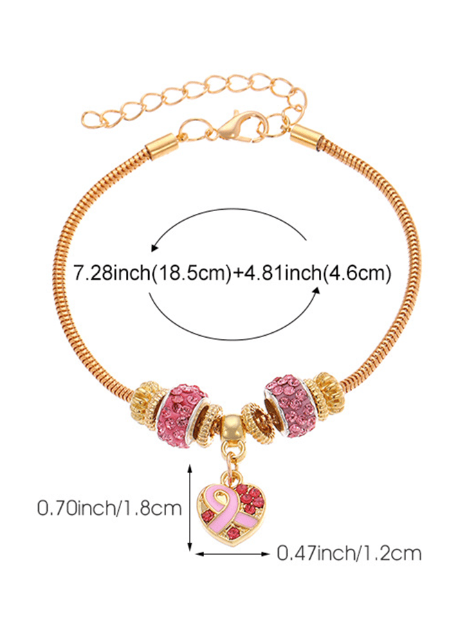 Breast Cancer Awareness Bracelet