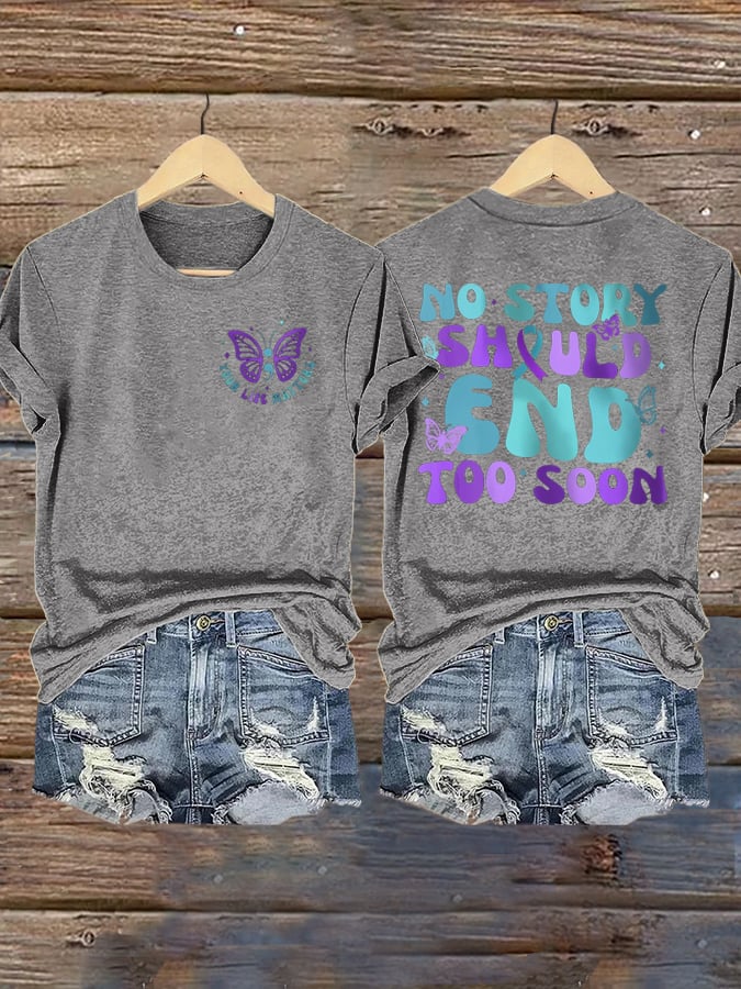 Women's Stay Tomorrow Needs You Print Shirt