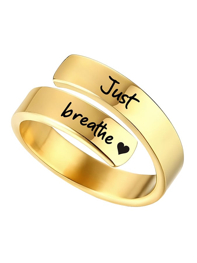 Just Breathe Ring