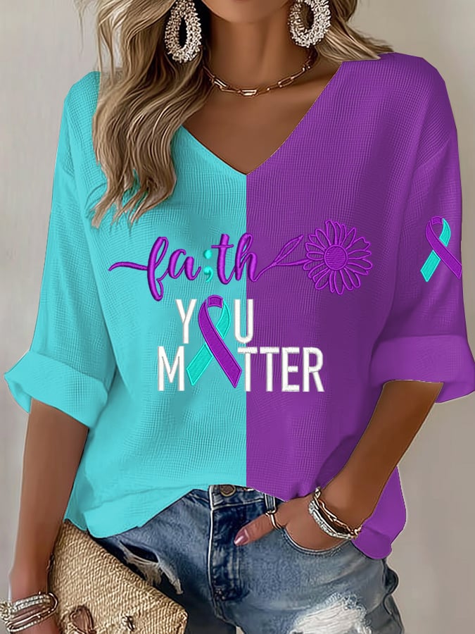 Women's You Matter Print Shirt