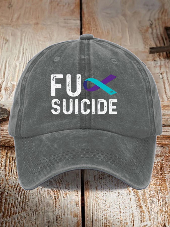 Unisex Suicide Awareness Baseball Cap