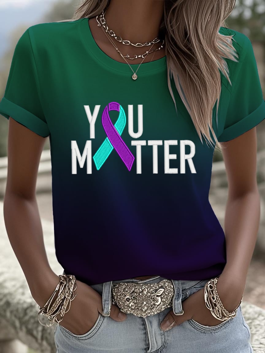 Women's You Matter Print Shirt