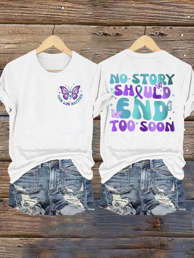 Women's Stay Tomorrow Needs You Print Shirt