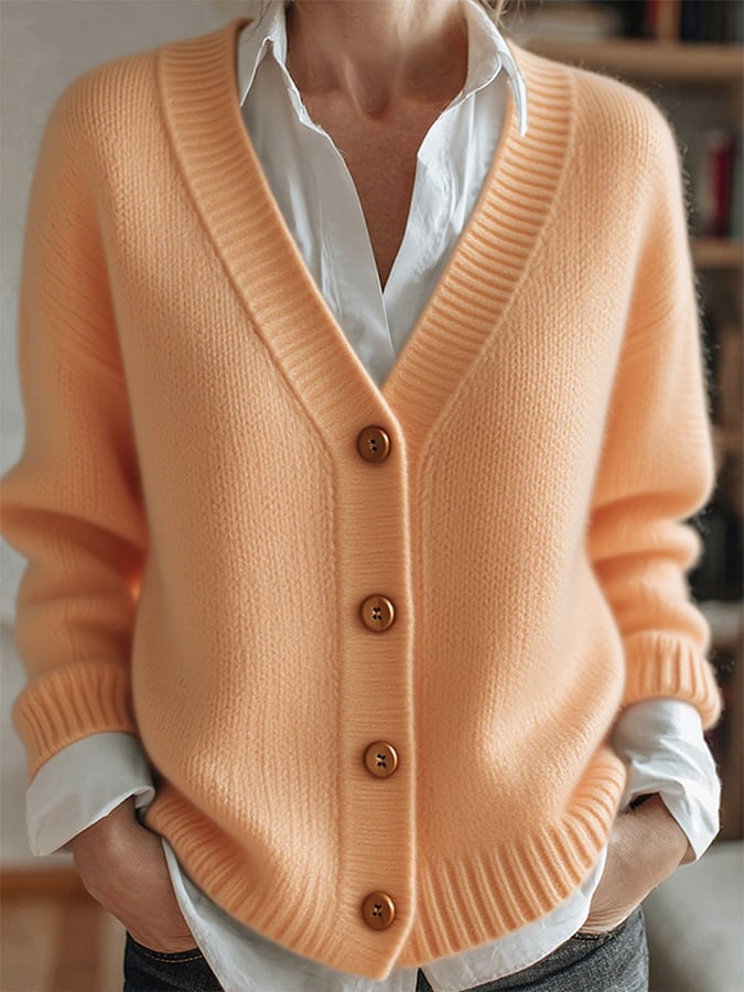 Women's Casual Autumn Knitted Cardigan