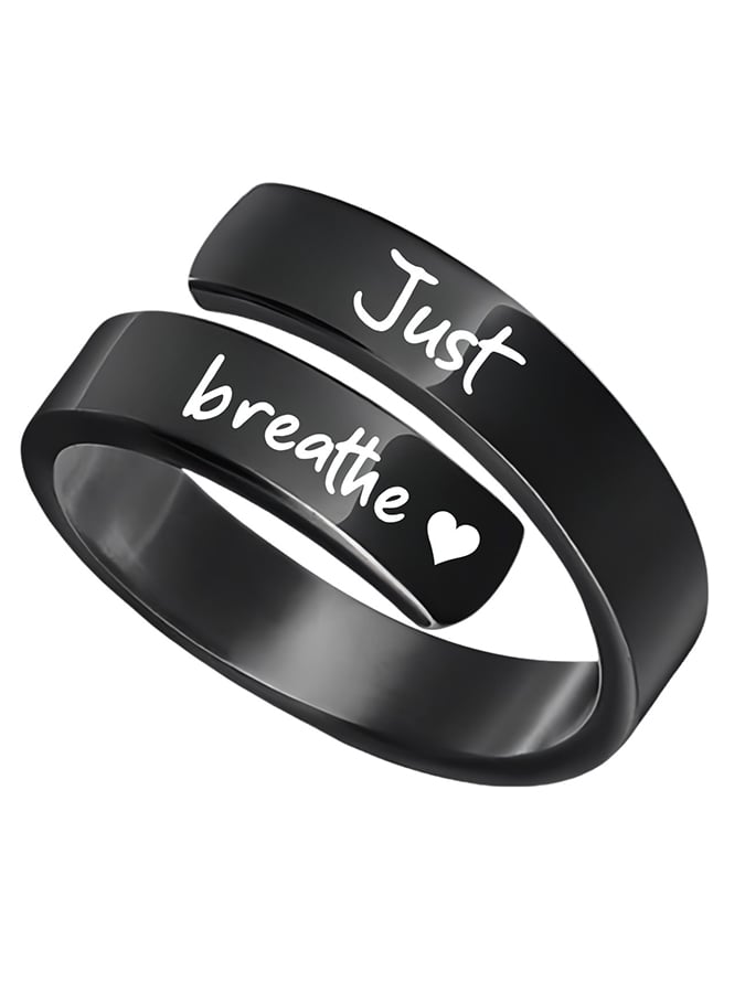 Just Breathe Ring