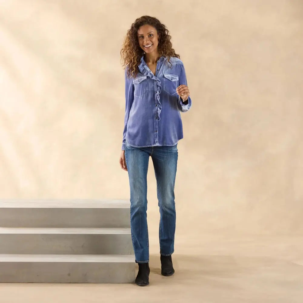 Gretel Velvet Shirt