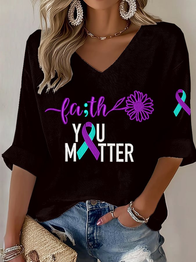 Women's You Matter Print Shirt