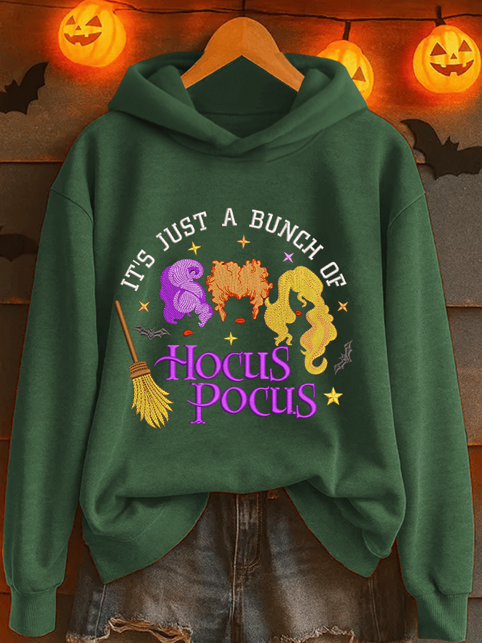 Women’s Retro It's Just A Bunch Of Printed Hoodie