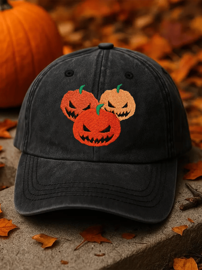 Fall Print Hat