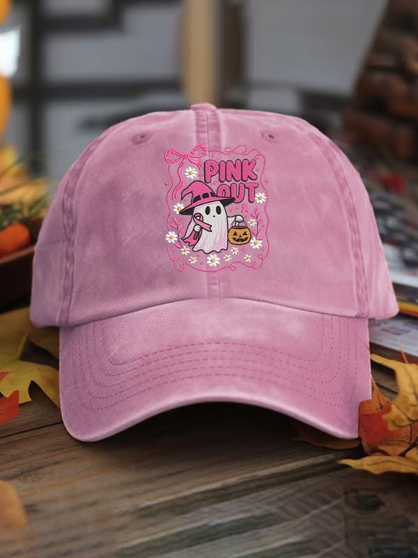 Unisex Breast Cancer Awareness Print Baseball Cap
