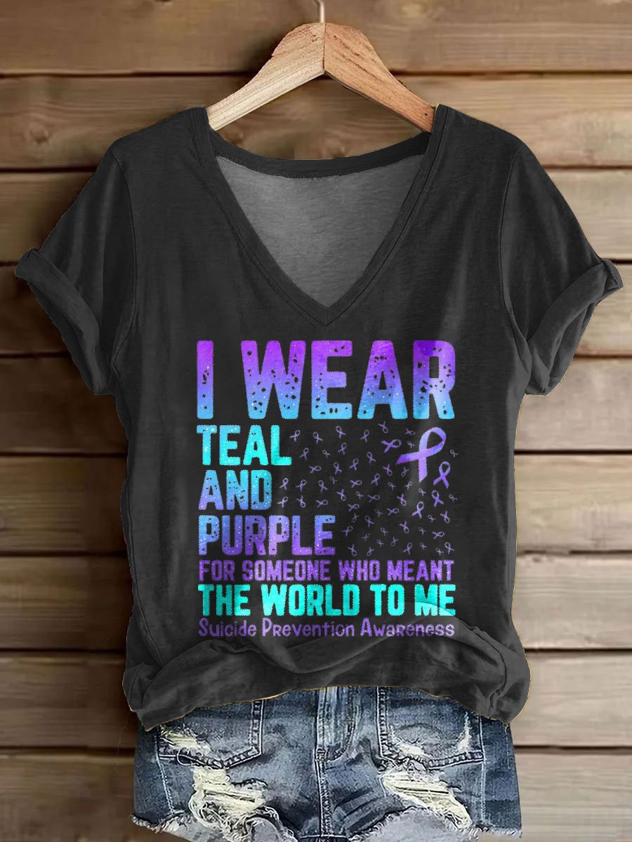 Women's Mental Health Print T-Shirt