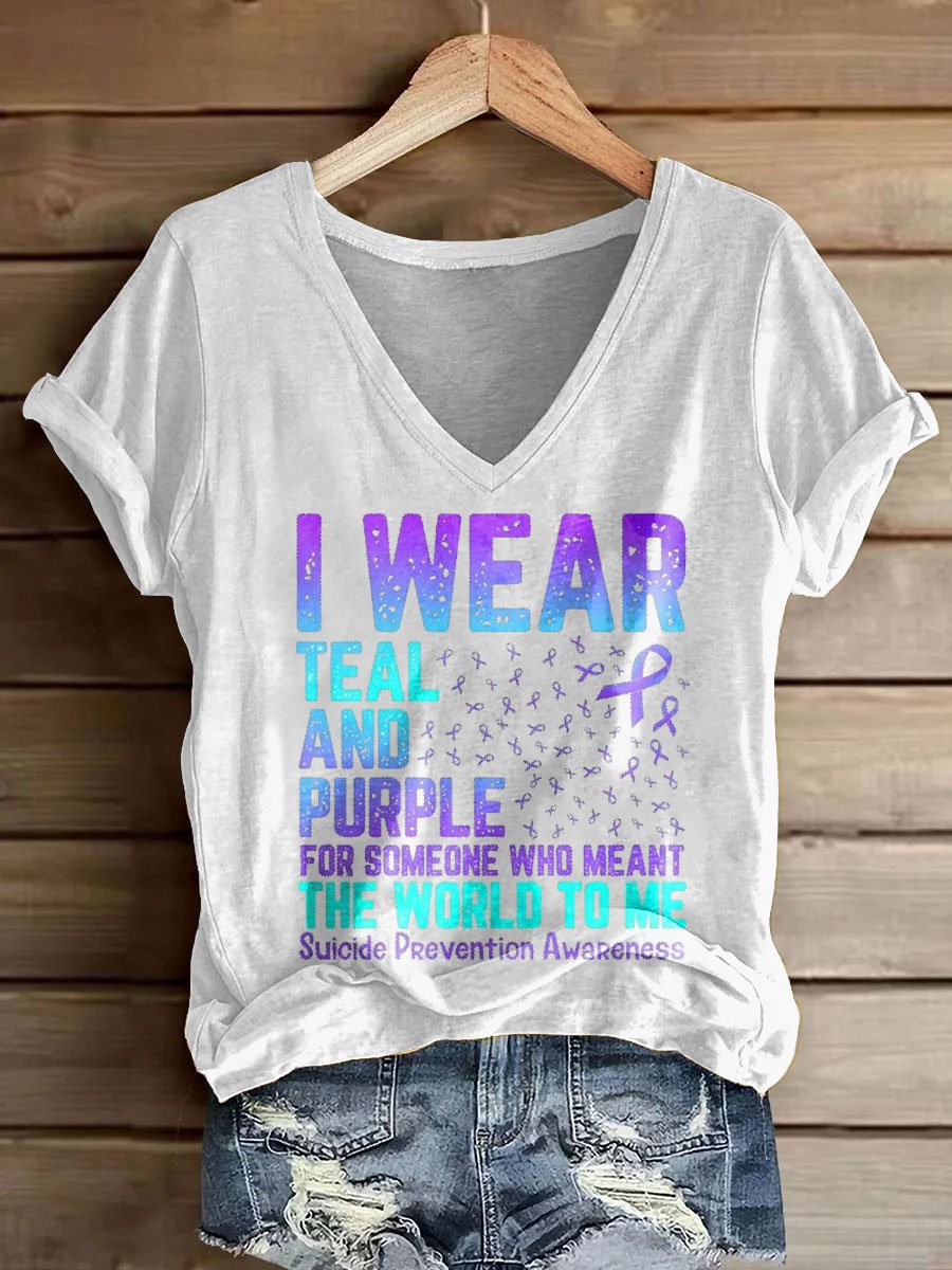 Women's Mental Health Print T-Shirt