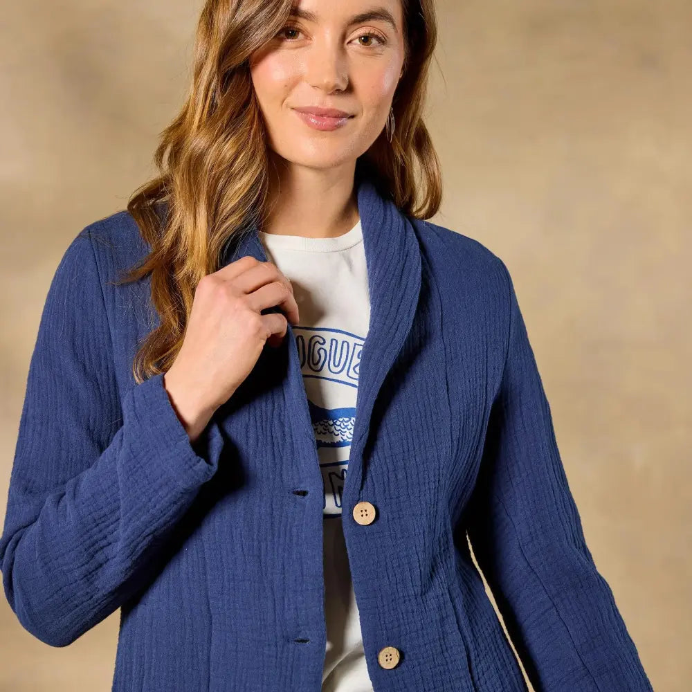 Blake Gauze Blazer