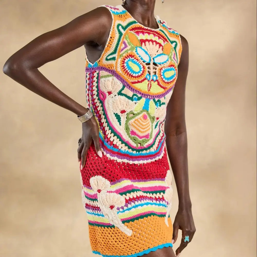 Shawna Crochet Dress