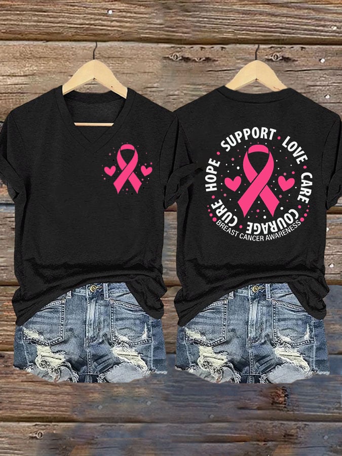 Women's Breast Cancer Awareness T-Shirt