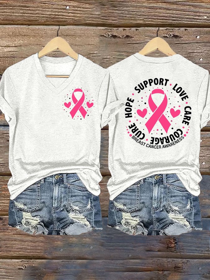 Women's Breast Cancer Awareness T-Shirt