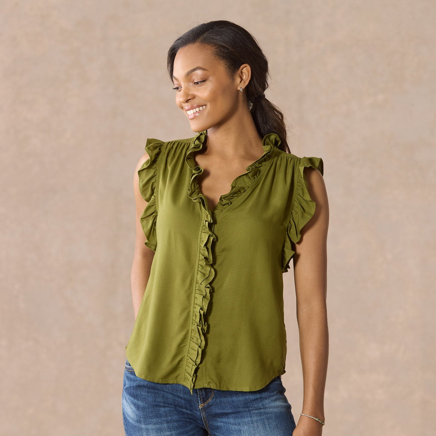 Milla Ruffle Top