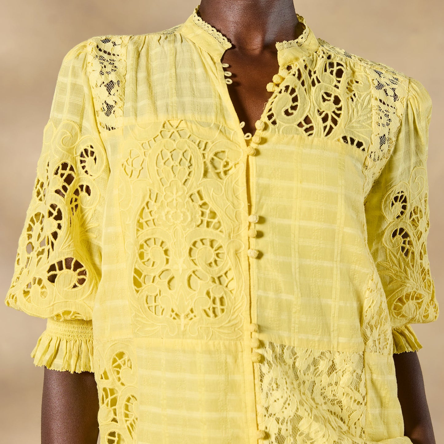 Garbo Lace Top, Petite