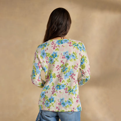 Floral Johanna Sweater