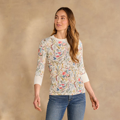 Sausalito 3/4 Sleeve Thermal, Petite