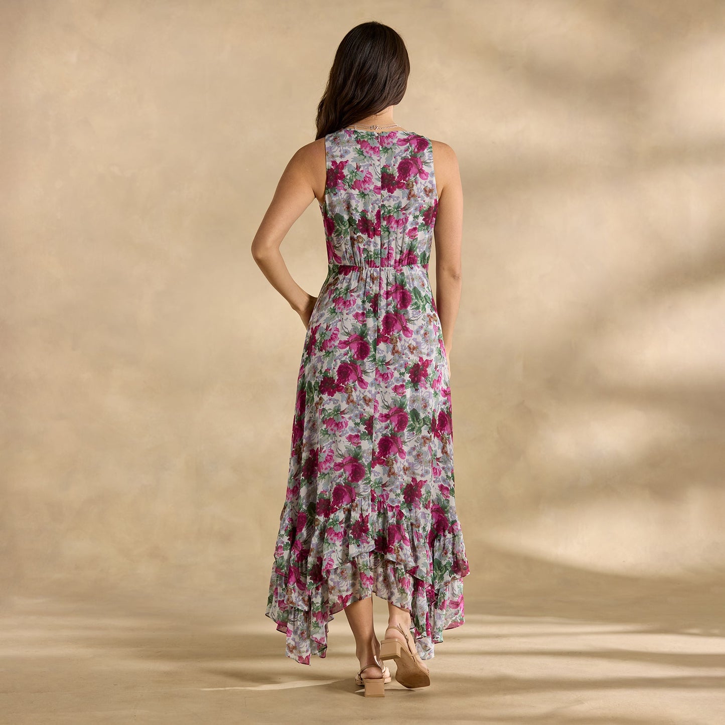 Champs de Fleur Printed Dress, Petite