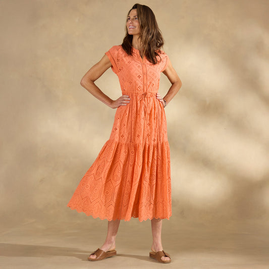 Astoria Eyelet Dress