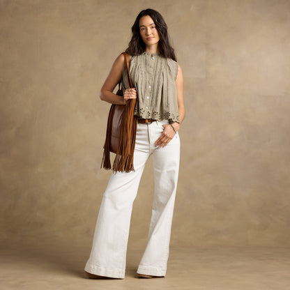 Malia Eyelet Top