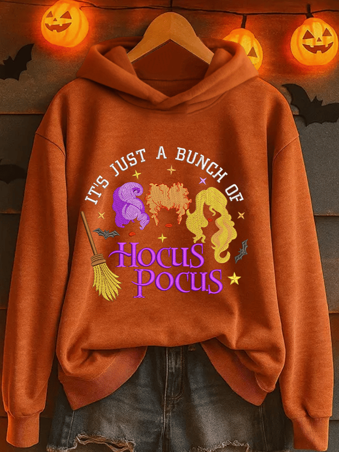 Women’s Retro It's Just A Bunch Of Printed Hoodie