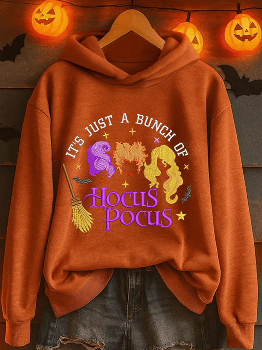 Women’s Retro It's Just A Bunch Of Printed Hoodie