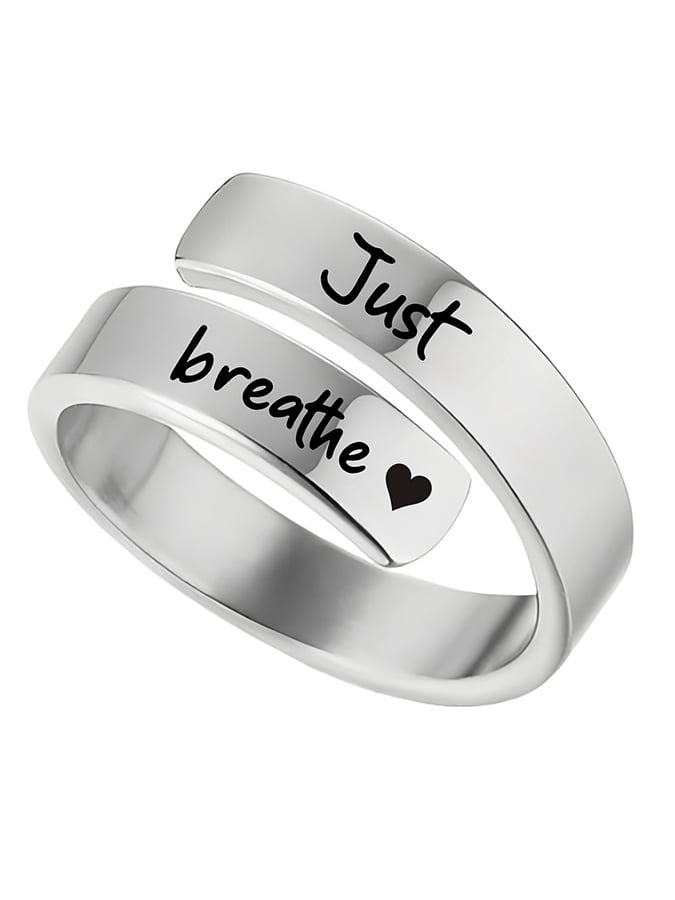 Just Breathe Ring