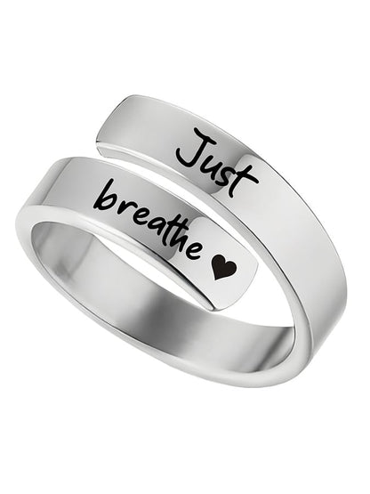 Just Breathe Ring