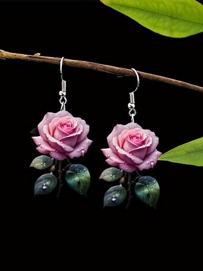 Black History Month Juneteenth Earrings Double Sided PU Leather Earrings
