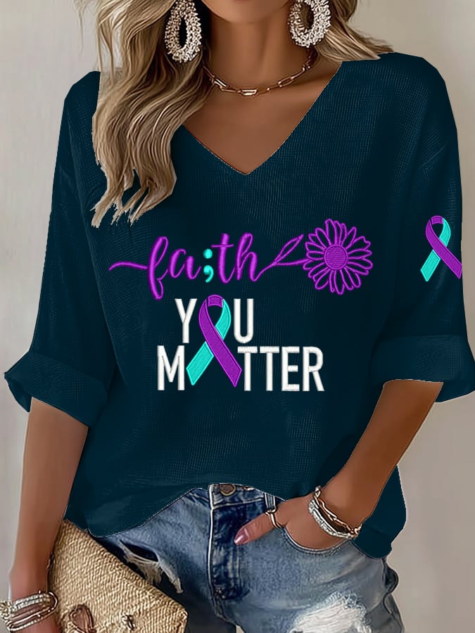 Women's You Matter  Print Shirt