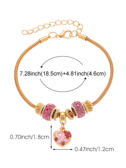 Breast Cancer Awareness Bracelet