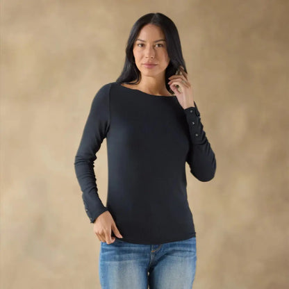 Light As Air Boatneck Tee