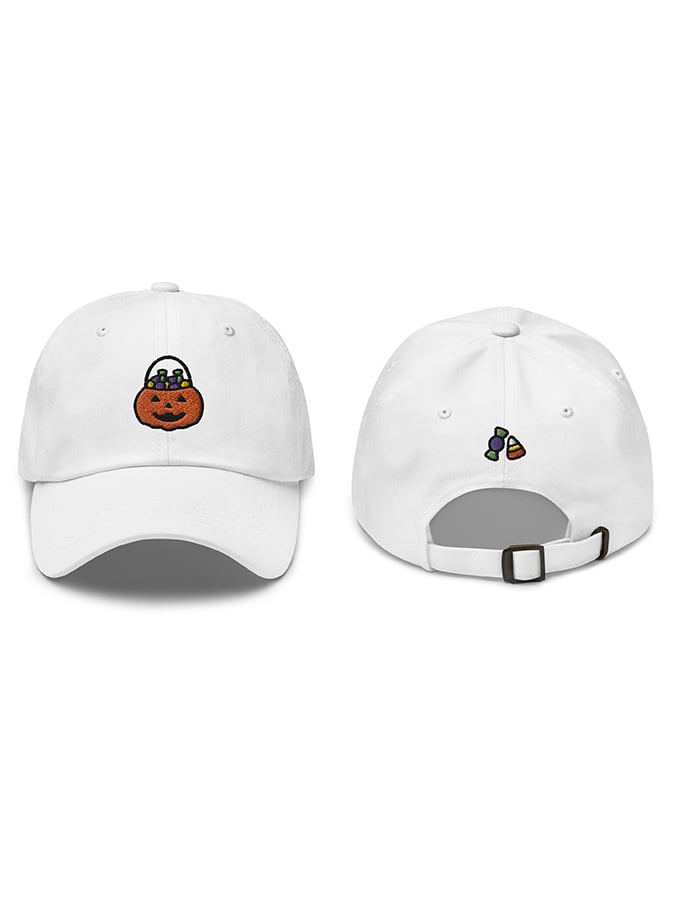 Unisex Pumpkin Print Baseball Cap