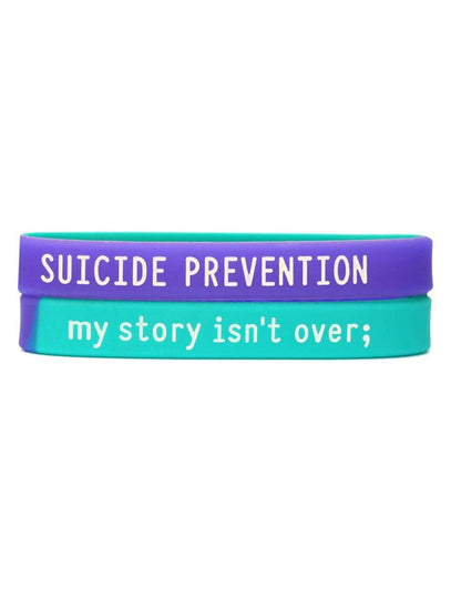 My Story Isn't Over Suicide Prevention Wristband