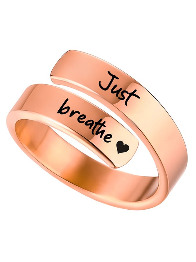 Just Breathe Ring