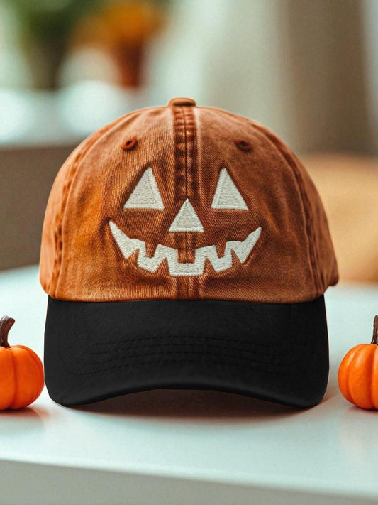 Unisex Halloween lantern Pumpkin Baseball Hat
