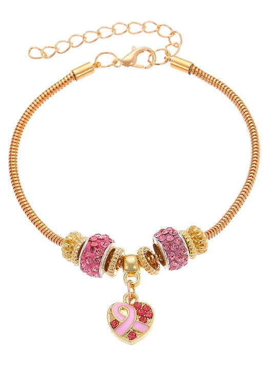 Breast Cancer Awareness Bracelet