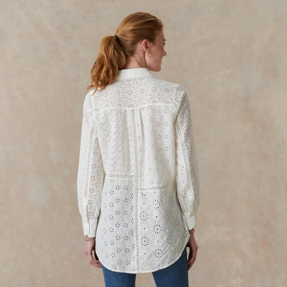 Gina Eyelet Tunic